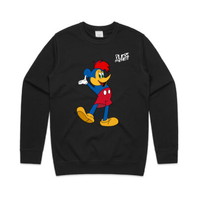 Wookey - Mens Premium Crew Thumbnail