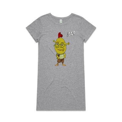 Shricken - Womens Mika Organic Short Sleeved Dress Thumbnail