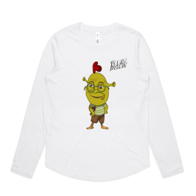 Shricken - Womens Curve Longsleeve Tee Thumbnail