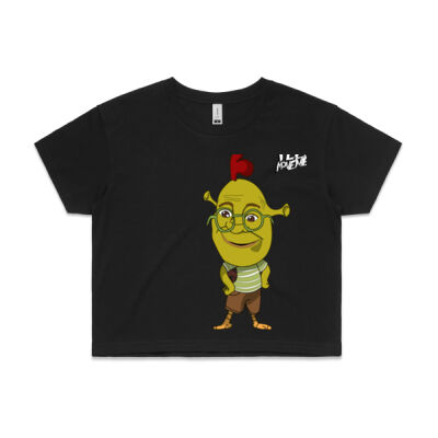 Shricken - Womens Crop Tee Thumbnail